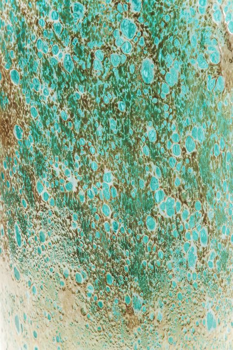 KARE Vase Moonscape Turquoise 37cm 30947