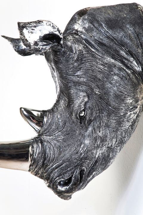 KARE Deko Kopf Rhino Antique 32837