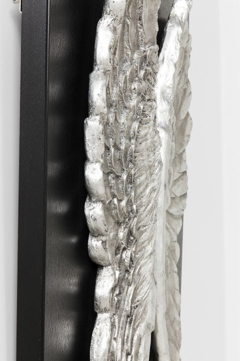 KARE Wandschmuck Wings Silber 32820