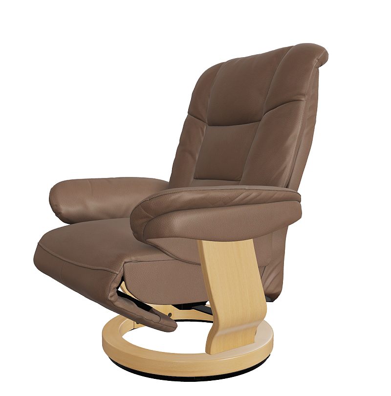 Relaxsessel Peer Erikson Leder Paloma braun