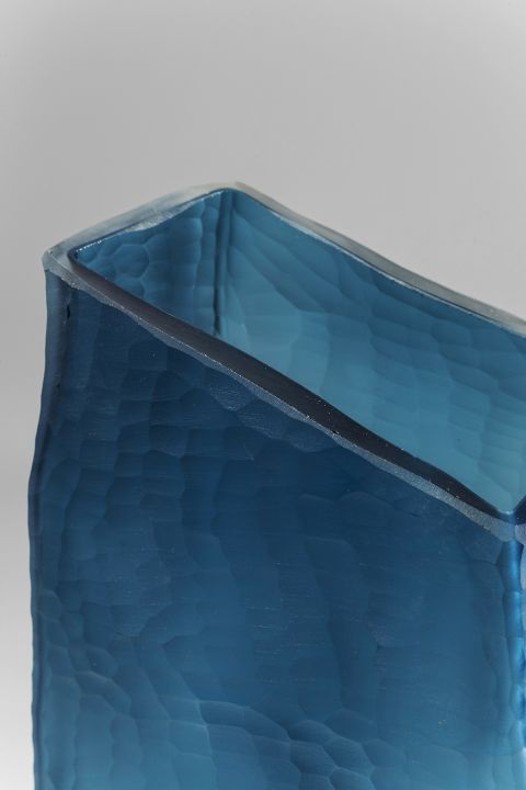 KARE Vase Bieco Blau 61cm 30729