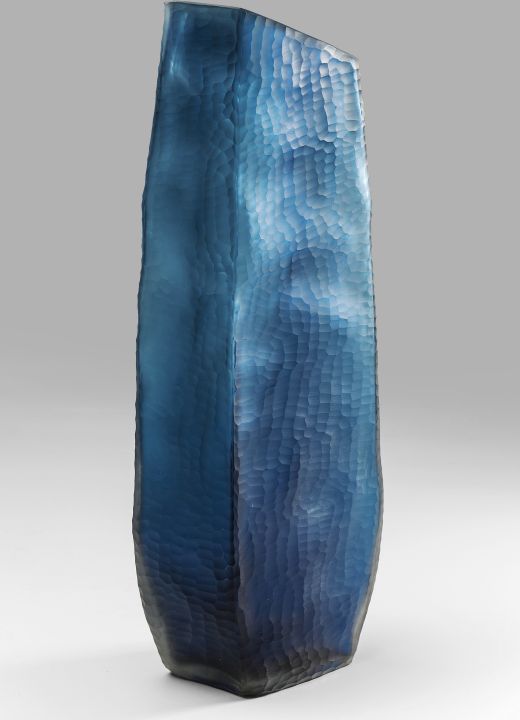 KARE Vase Bieco Blau 61cm 30729
