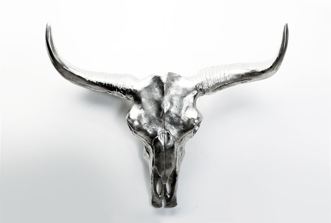 KARE Deko Geweih Scull Horn Alu 34395