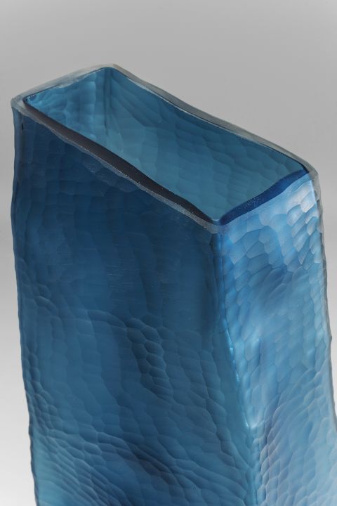 KARE Vase Bieco Blau 61cm 30729