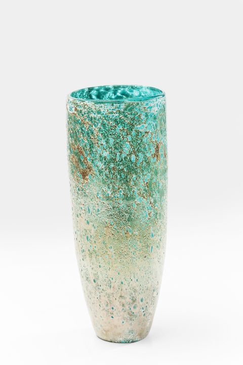 KARE Vase Moonscape Turquoise 37cm 30947