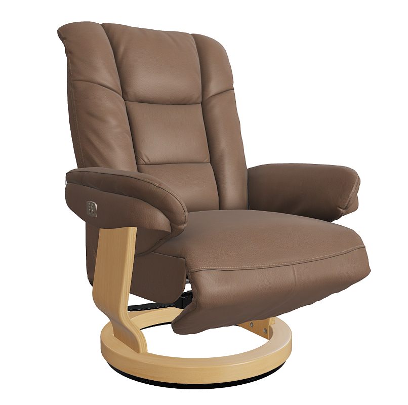 Relaxsessel Peer Erikson Leder Paloma braun