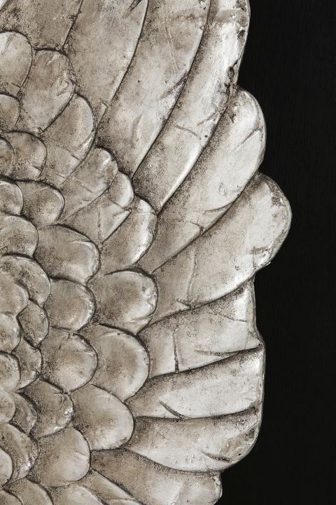 KARE Wandschmuck Wings Silber 32820