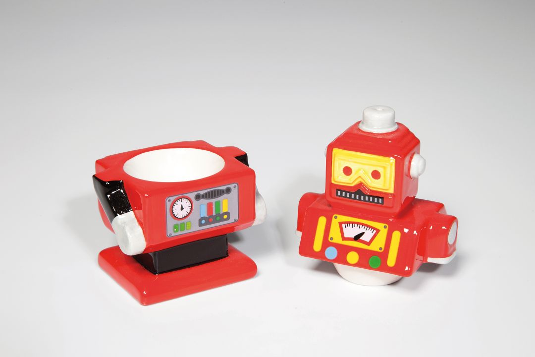 KARE Eierbecher Robot (2-tlg.) 34670